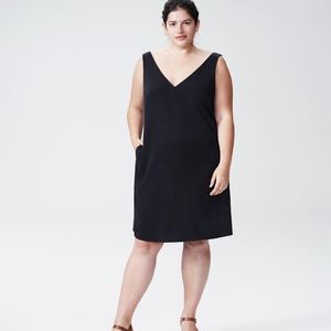 Universal Standard black Jade dress 3xl/34 NWT